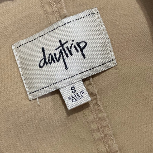 Buckle Daytrip Kaki Utility Vest Snap Closure Small - Picture 3 of 5